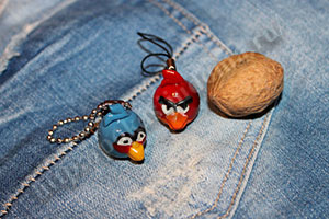 Как слепить Angry Birds из пластики