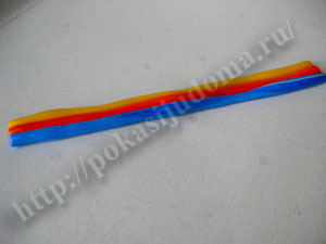 Серьги из пластики леденцы